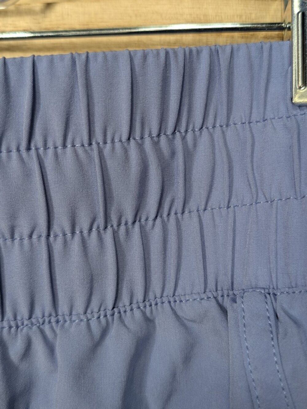 Avia Light Periwinkle Athletic Layered Shorts High Rise Size Medium 8/10 - Picture 6 of 8